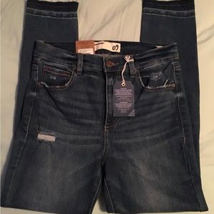 NEW Garage Skinny Destructed Jeans/ Jeggings - Ankle Retro High Waist- size 9